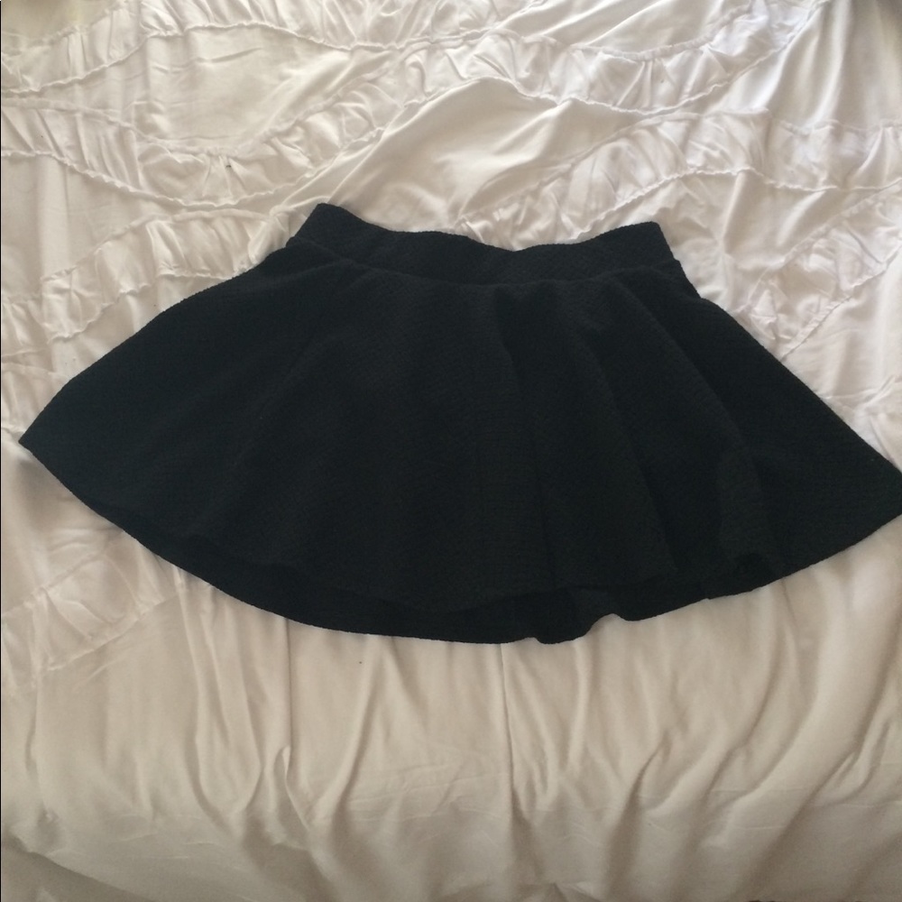 Black shirt with shorts attached!